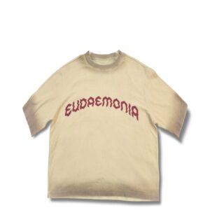 Spray effect textured T-tshirt