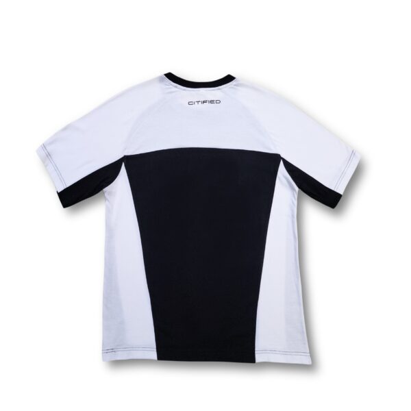Black and white unisex Tshirt - Image 2